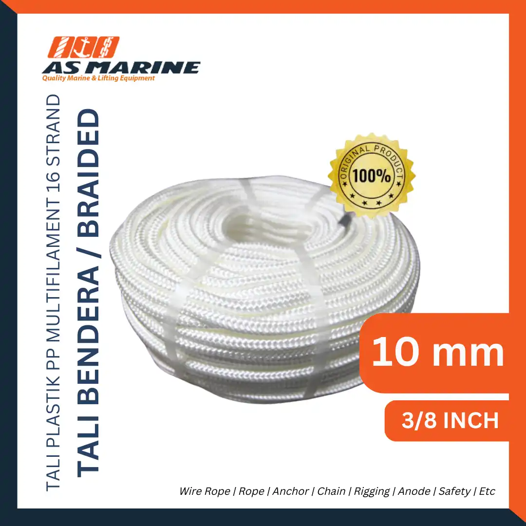 Tali Bendera / Tali Braided PP Multifilament 10 mm